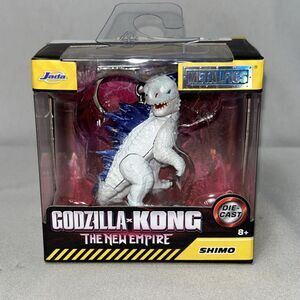 Godzilla X Kong The New Empire Metal Figs Shimo White 2.5” NEW In Box